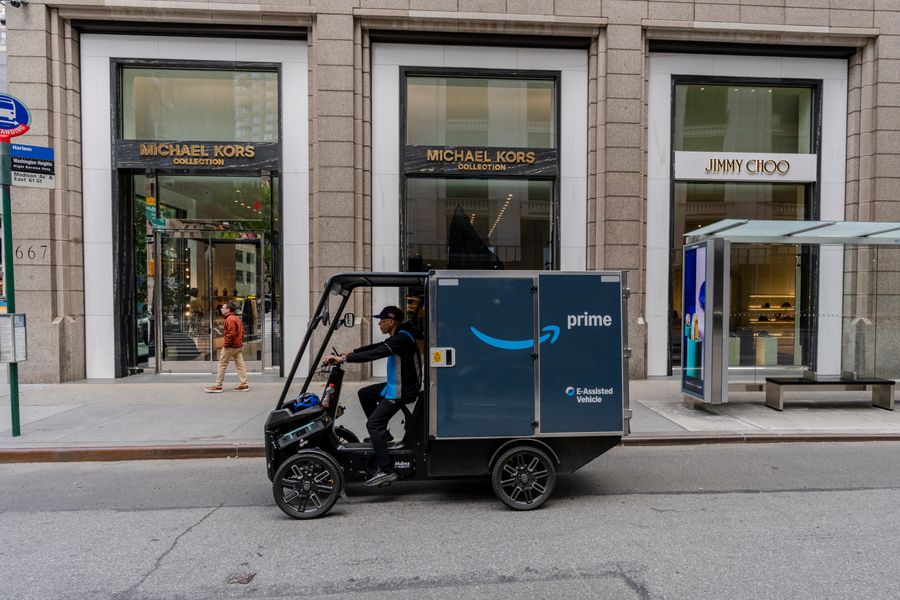 The Amazon Bike-Truck Has Been an Adjustment