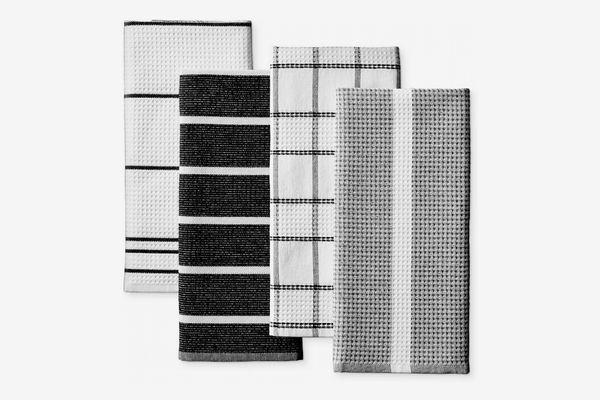 Williams Sonoma Super Absorbent Waffle Weave Multi-Pack Towels, Black