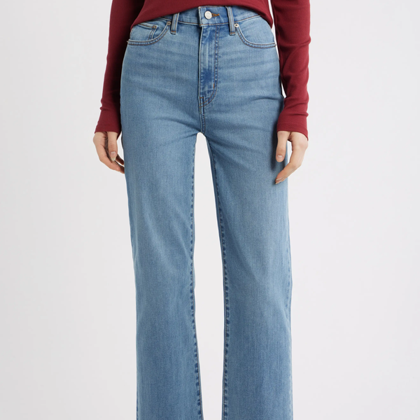 Frame Le Sleek High-Waist Ankle Straight-Leg Jeans