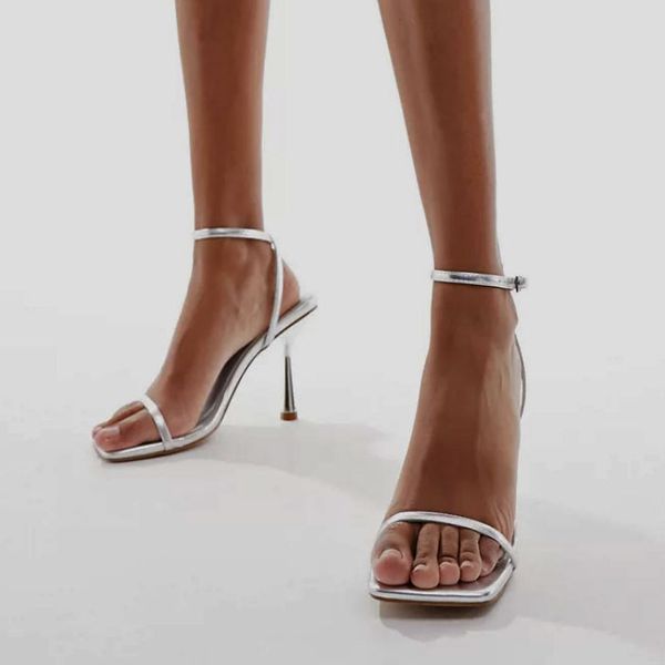 Simmi London Damira Strappy Barely There Sandal