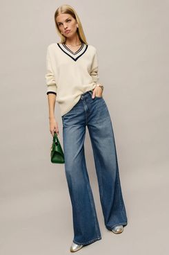 Reformation Rui Lived-in Wide Leg Baggy Jeans