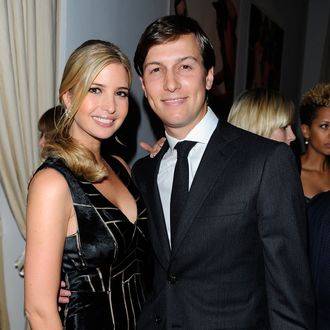 Ivanka Trump and Jared Kushner attend the 8th Annual CFDA/Vogue Fashion Fund Awards