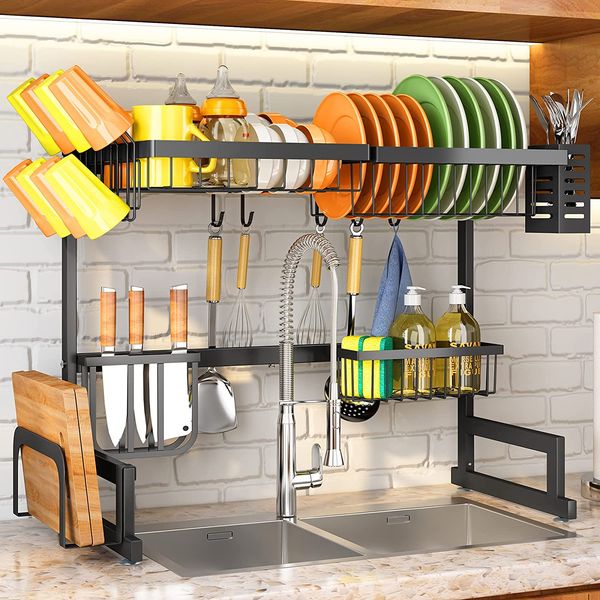 SNTD Over The Sink Dish Drying Rack