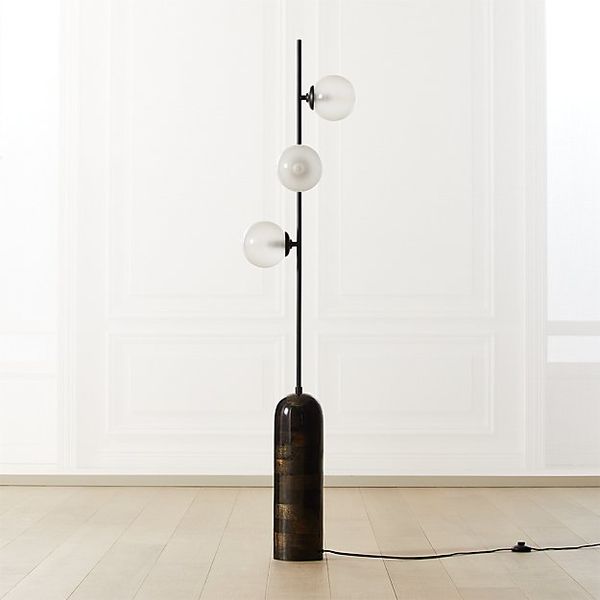 CB2 Aristocrat 3 Globe Floor Lamp