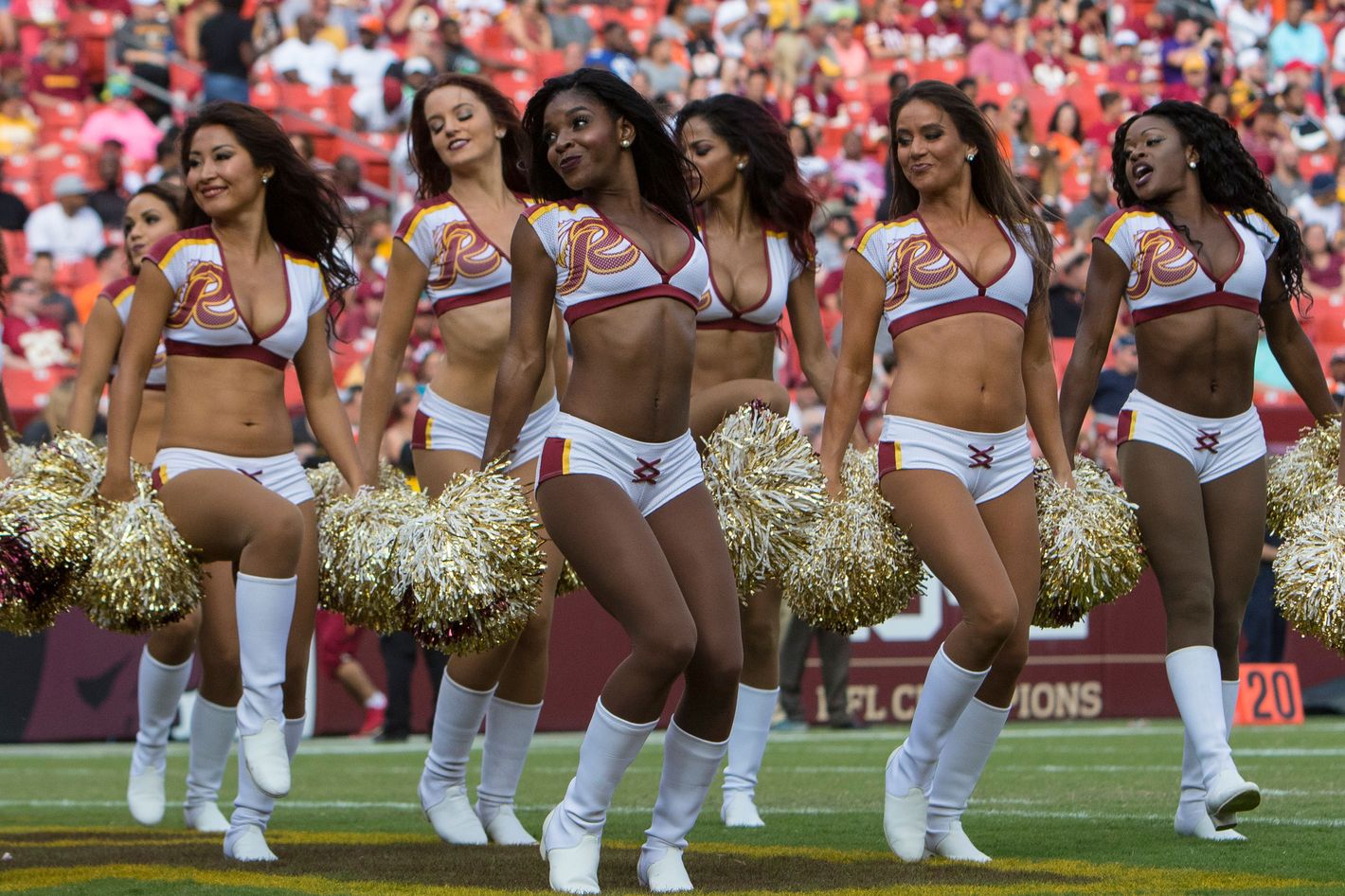 Redskins Cheerleaders Say They Were Made to Serve as Escorts