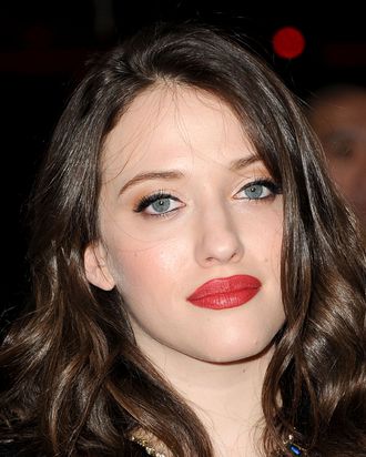 LOS ANGELES, CA - JANUARY 11: Actress Kat Dennings arrives at the 2012 People's Choice Awards held at Nokia Theatre L.A. Live on January 11, 2012 in Los Angeles, California. (Photo by Jason Merritt/Getty Images)