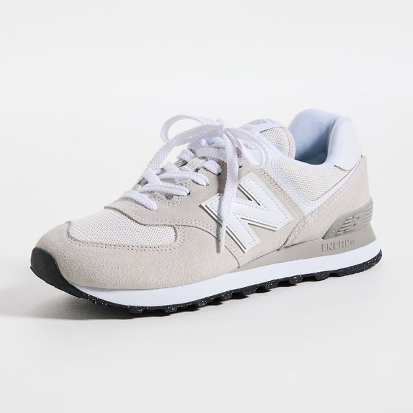 New Balance 574 Unisex Sneakers - Grey/White