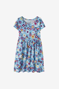 Moon and Back by Hanna Andersson Girls’ Knit Playdress