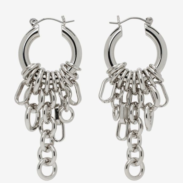 Laura Lombardi Silver Sabbia Earrings