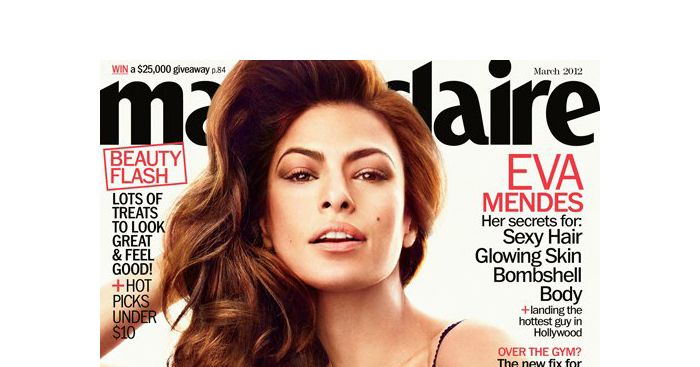 Marie Claire’s Eva Mendes Cover Looks Odd