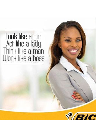 BIC Apologizes for Sexist Ad