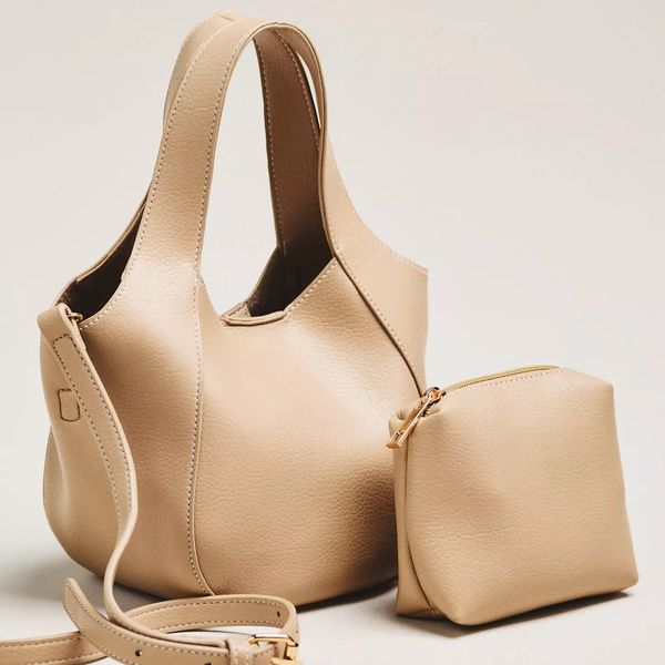 By Anthropologie The Sonia Mini Slouchy Tote Bag