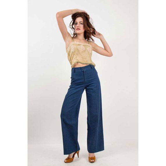 Same-day delivery Kate Vintage Washing Bootcut Denim Pants