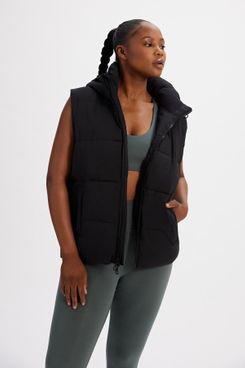 Girlfriend Collective Recycled Puffer Vest