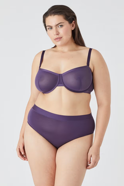 CUUP The Balconette Mesh Bra