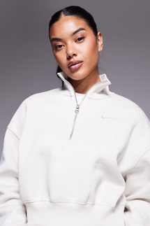 Nike Sportswear Phoenix Fleece Women’s 1/4-Zip Cropped Sweatshirt