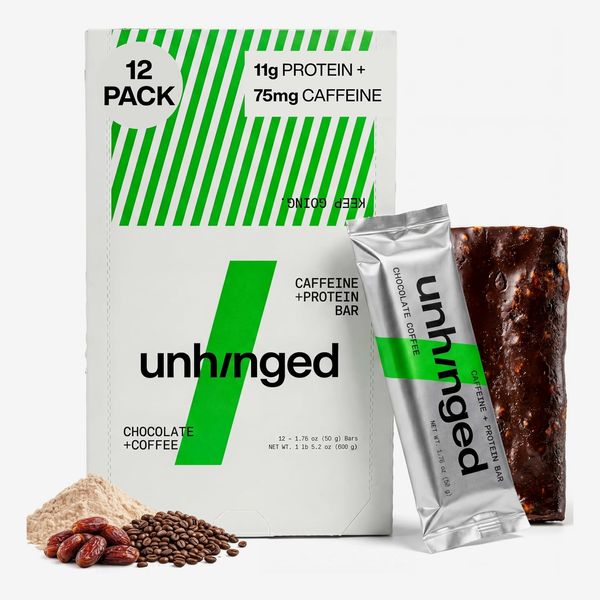 Unhinged Chocolate & Coffee Caffeinated Protein Bars - 12 Pack