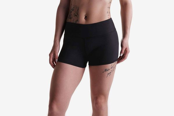 ladies compression running shorts