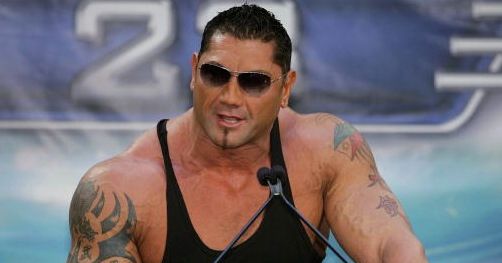 Drax the Destroyer, BJJ Purple Belt.  Dave Bautista, the former WWF star  is now a Hollywood actor best known for playing role of Drax the Destroyer  in the Gurdians of the