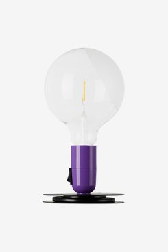 Lámpara de mesa Lampadina violeta de Flos