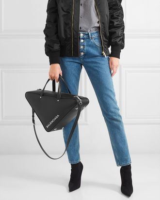 balenciaga duffle triangle bag