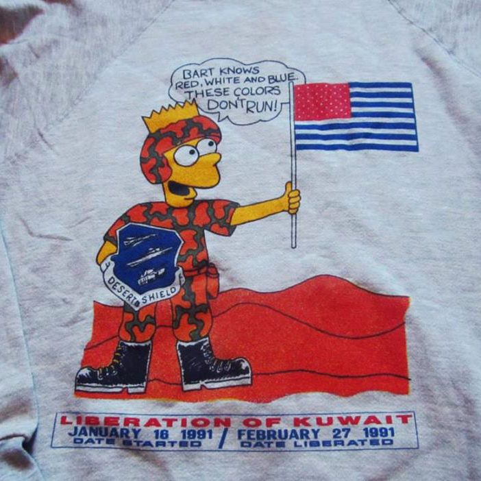 Revisiting ‘Simpsons’ Bartmania via Weird Knockoff T-shirts