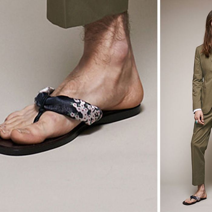 men in flip flops