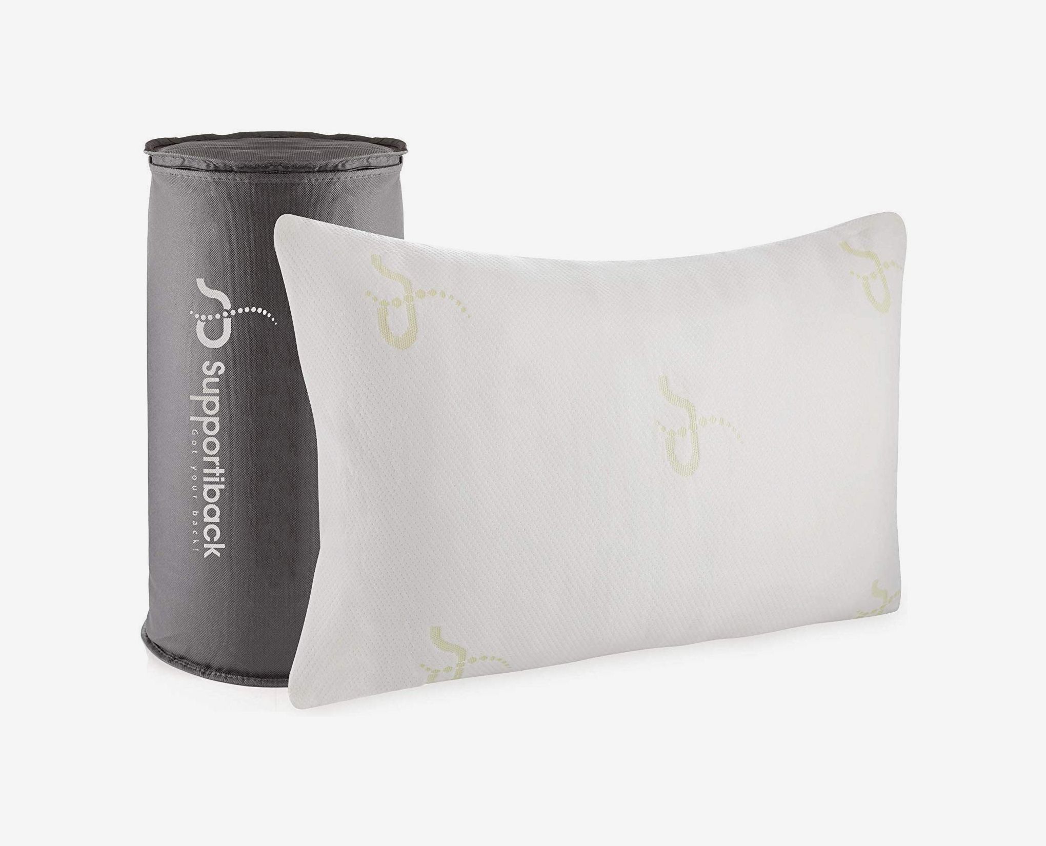 Supportiback top wedge pillow