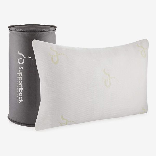 Supportiback Snore Relief Shredded Memory Foam Pillow