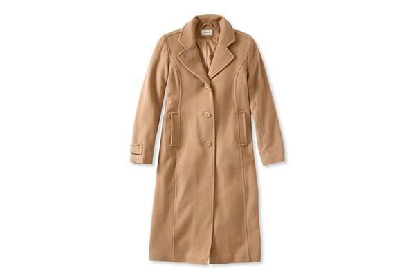 Ll bean classic shop lambswool polo coat