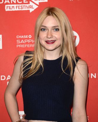 Actress Dakota Fanning attends the 