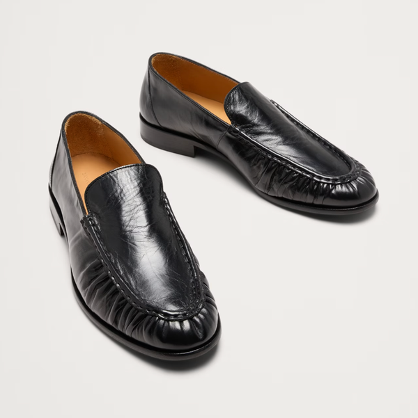 Banana Republic Leather Moc-Toe Loafer