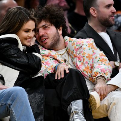 Celebrities At The Los Angeles Lakers Game