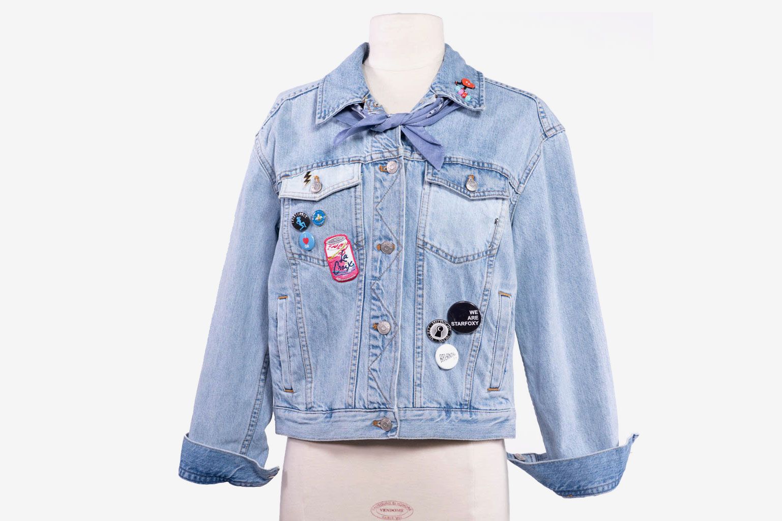 Buy Debby Ryan's Denim Jacket And Pin Collection