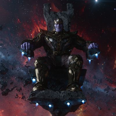 Marvel's Guardians Of The Galaxy
Thanos (voiced by Josh Brolin)
Ph: Film Frame
?Marvel 2014