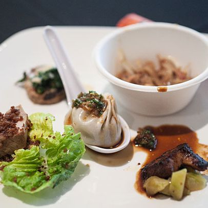 Alex Guaranschelli's Chinese New Year offerings, inspired by her father's secret Asian Ingredient pantry and his mad skills behind a wok (and no, he is not Chinese).