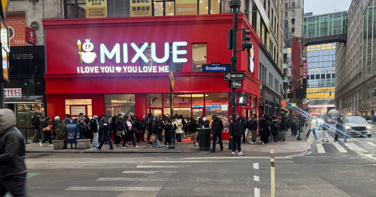 Mixue, the World's Largest Restaurant Chain, Opens in NYC