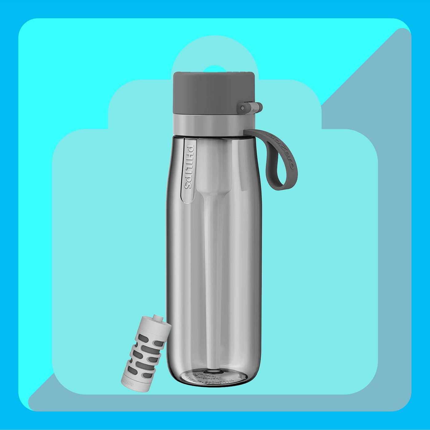 Philips GoZero Everyday Filtered Water Bottle