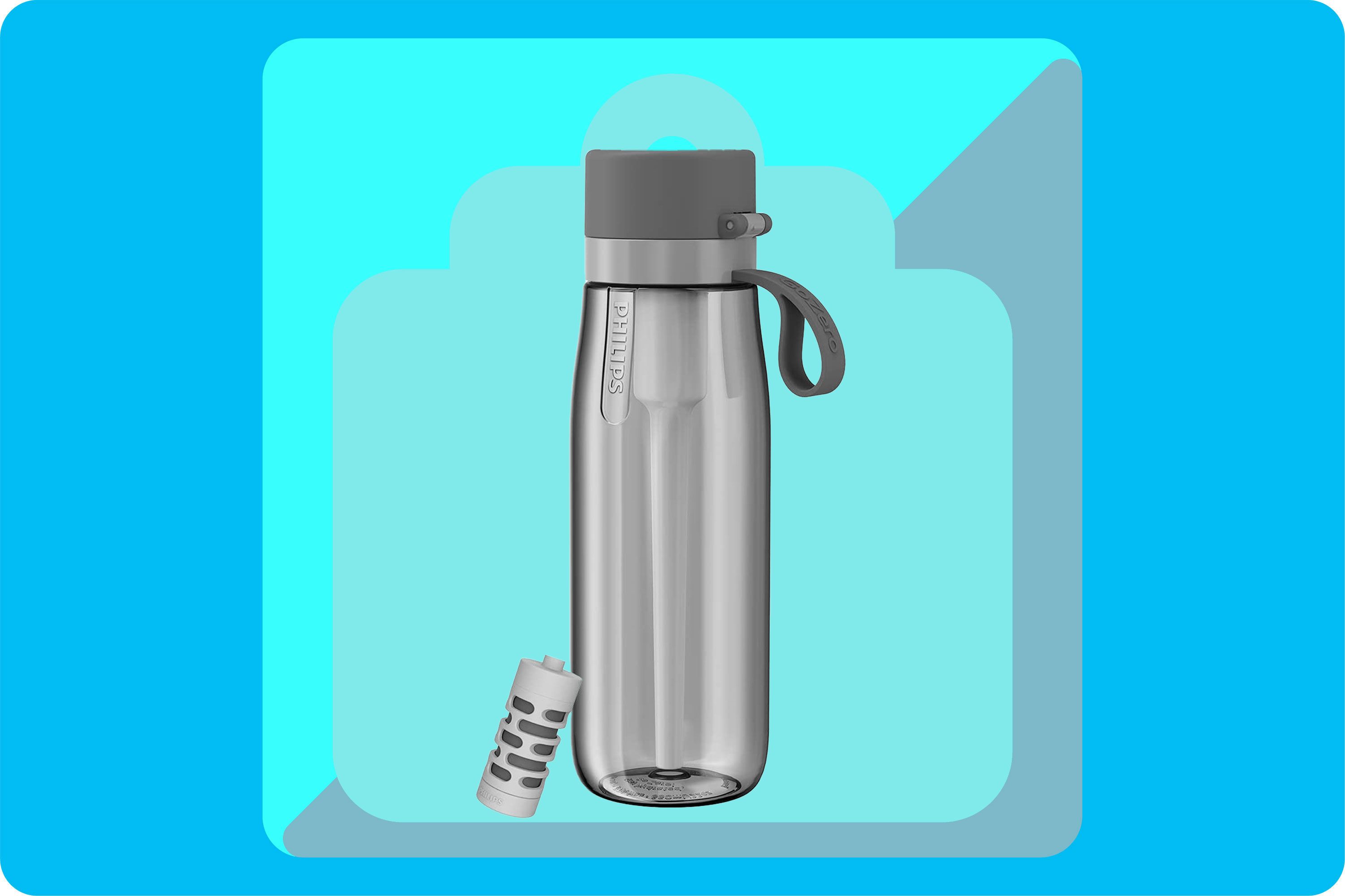 GoZero Insulated Stainless Steel Filter Water Bottle - Stay Hydrated