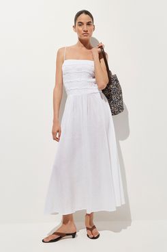 J. Crew Wave Maxi Dress in Sunny Gauze