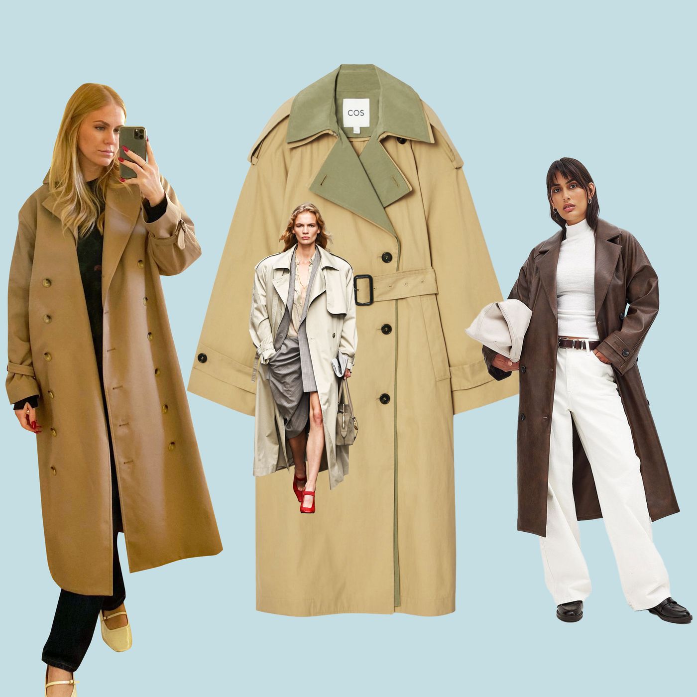 Women s qr all weather trench coat