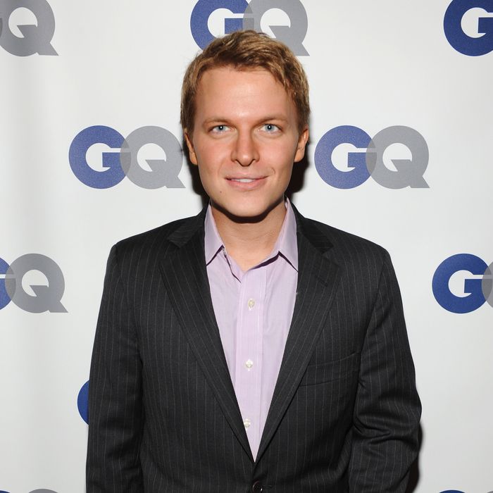 Ronan Farrow attends the GQ Men of the Year dinner on November 11, 2013 in New York City.