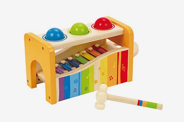 Hape Pound & Tap Bench With Slide Out Xylophone