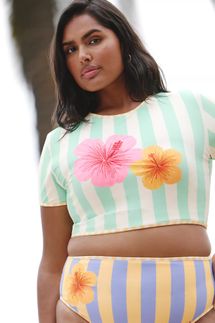 Maaji x Anthropologie Milano Reversible Swim Shirt (Plus)