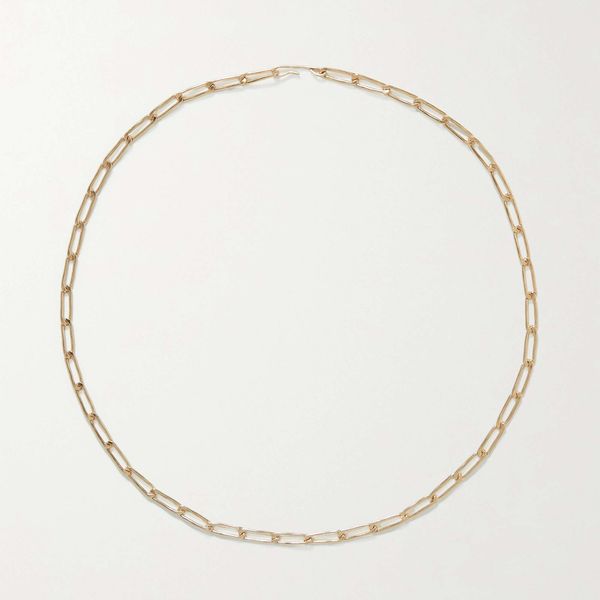 Laura Lombardi Adriana recycled gold-plated necklace