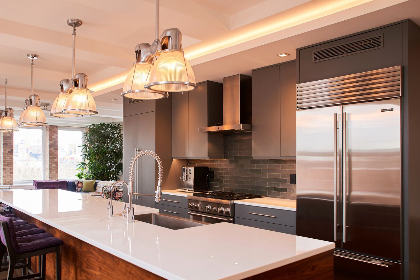 Image showcasing A Prewar Apartment Gets an All-Out Modern Renovation