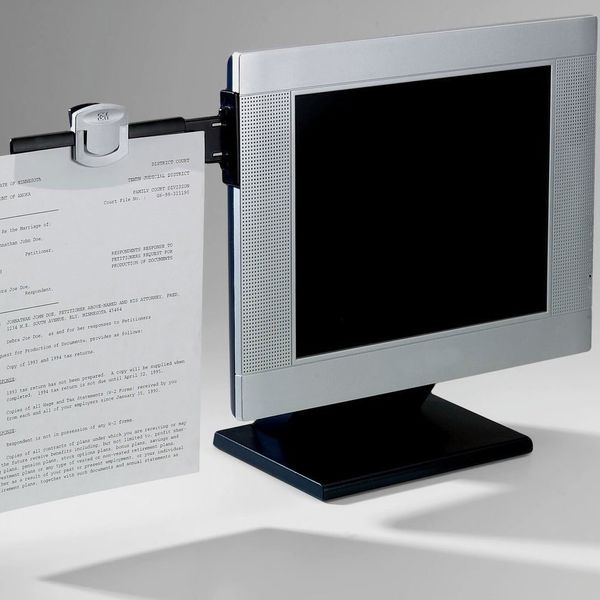 3M Monitor Mount Document Clip