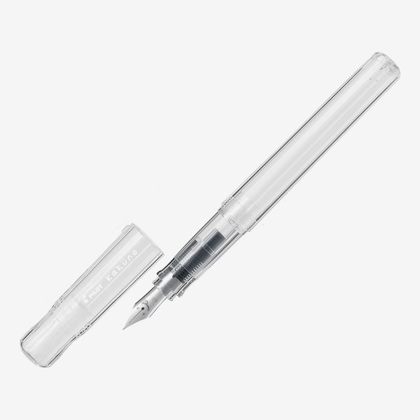 Pilot Kakuno Clear Body, Fine Nib, Black Ink