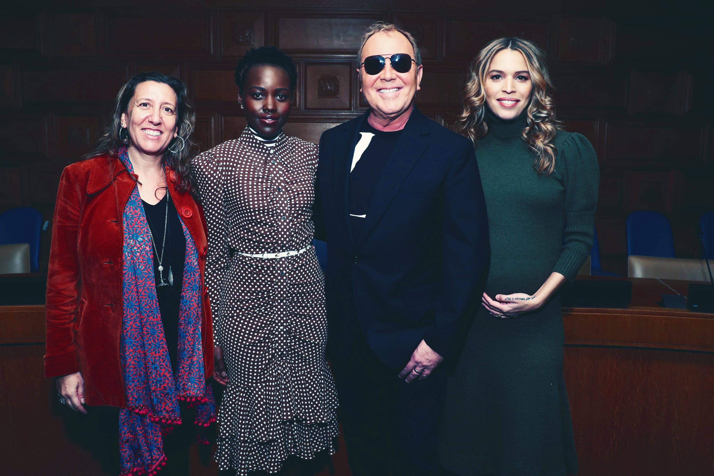 Michael Kors, Lupita Nyong'o Speak at UN About World Hunger