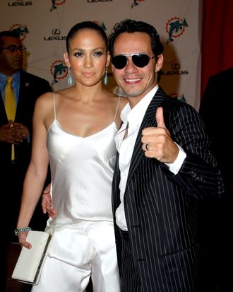 J Lo And Marc Anthony Spotted Having Coffee In Miami